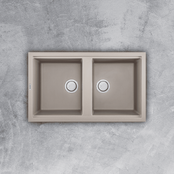 Bồn Rửa Chén Granite MALLOCA Tortora - K-45043