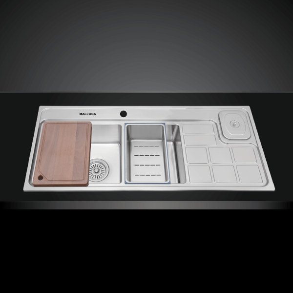 Bồn Rửa Chén Inox MALLOCA - MS 8817 N