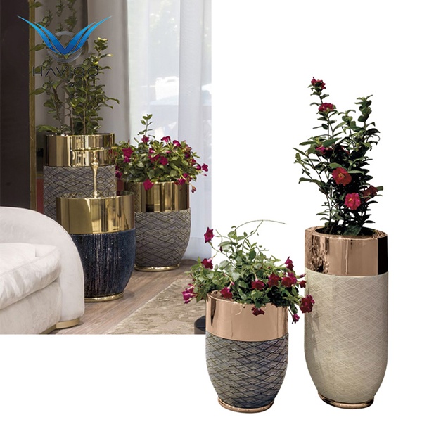 Chậu Trồng Cây Composite HAVICO CB758