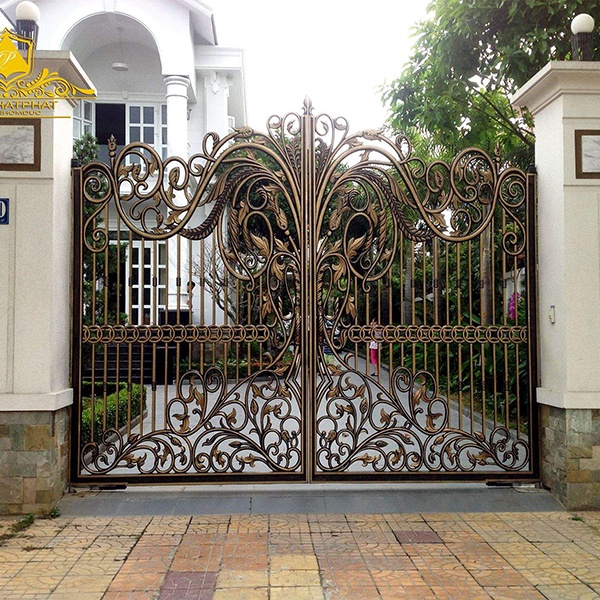 Cổng Nhôm Đúc Anh Nhật Phát OC2016